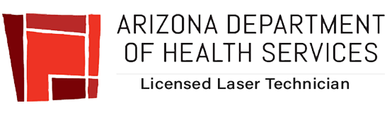 Arizona Department of Health Services Licensed Laser Technician Logo